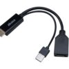 AKASA - HDMI na DP kabel