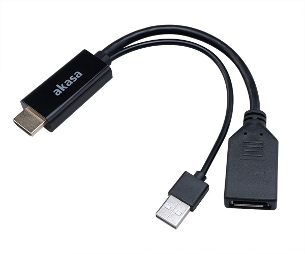 AKASA - HDMI na DP kabel