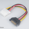 Adaptér SATA na 4pin Molex - 15 cm