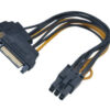 SATA adaptér 2 x SATA na 6pin PCIe