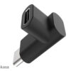 AKASA - 90° USB 3.1 Gen 2 Type-C na Type-C 2 ks