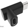 AKASA - 90° USB 3.1 Gen 2 Type-C na Type-C 2 ks