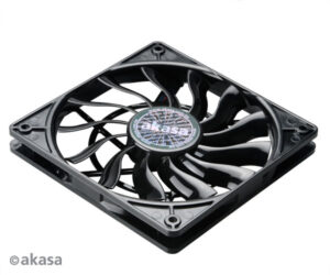 AK-FN078 ventilátor Akasa - 12 cm slim