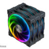 AK-FN108-KT03_g01_s přídavný ventilátor Akasa SOHO AR LED 12 cm RGB 3 ks