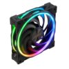přídavný ventilátor Akasa SOHO AR LED 12 cm RGB