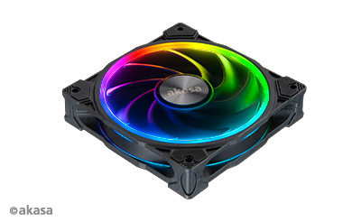 přídavný ventilátor Akasa 14 cm SOHO AR14 ARGB