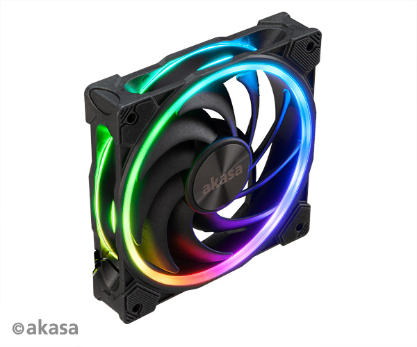 přídavný ventilátor Akasa 14 cm SOHO AR14 ARGB