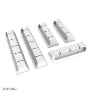AK-MX339-WH_g01_s AKASA - držák kabelů bílý