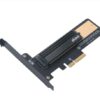 AKASA adaptér M.2 do PCIex s chladičem