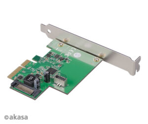 AK-PCCU3-06_g01_s AKASA PCIe karta USB 3.2 Gen 2 interní konektor