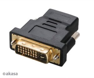 AKASA-DVI-I-na-HDMI_s AKASA - DVI-D na HDMI adaptér