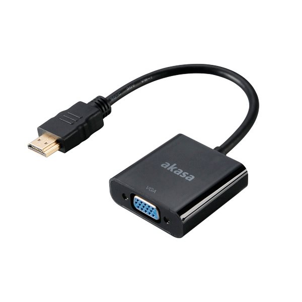 AKASA-HDMI-na-VGA-prevodnik_s AKASA - HDMI na VGA převodník