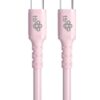 AKTBXKUCCZEL10P_s TB USB C - USB C 60W Jelly kabel 1m růžový