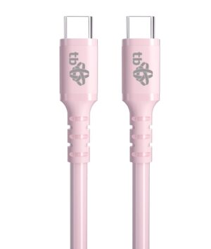 AKTBXKUCCZEL10P_s TB USB C - USB C 60W Jelly kabel 1m růžový
