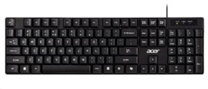 Acer AKW100/Drátové USB-A/CZ-SK layout/Černá