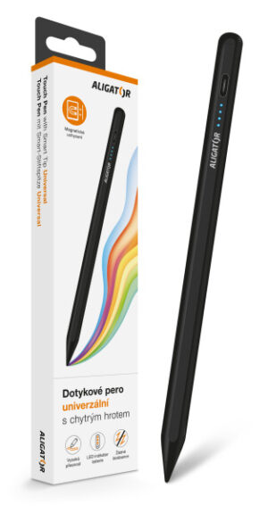 ALstylusuniversalA_s-1 Aligator Dotykové pero univerzální, černé