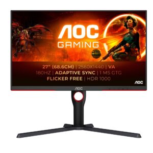 AOC_Q27G3XMN_INFOSCREEN_s-1 AOC/Q27G3XMN-BK/27"/VA/QHD/180Hz/1ms/Blck-Red/3R