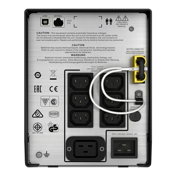 APC Smart-UPS C 2000VA LCD 230V