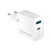 ATCUSBCPD20WFOWH1_s-1 Nabíječka do sítě Forever TC-06-20AC PD QC 1x USB-C 1x USB 20W bílá