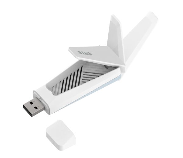 AX18U_A1_Image-L-Side_Left-_03 D-Link AX18U AX1800 Wi-Fi 6 USB Adapter
