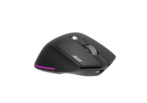 Acer Easy Fit/Ergonomická/Optická/Pro praváky/4 000 DPI/USB+BT/Černá