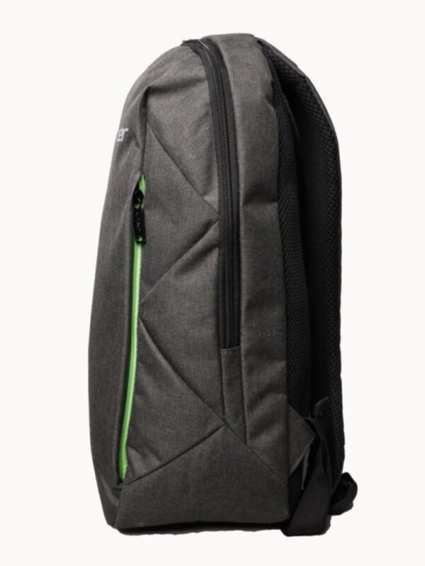 Acer urban backpack, grey & green, 15.6"