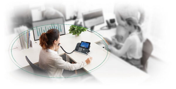 Acoustic-Shield-1 Yealink SIP-T46U SIP telefon, PoE, 4,3" 480x272 LCD, 27 prog.tl.,2xUSB, Gig