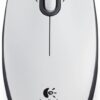 Logitech B100/Kancelářská/Optická/800 DPI/Drátová USB/Bílá