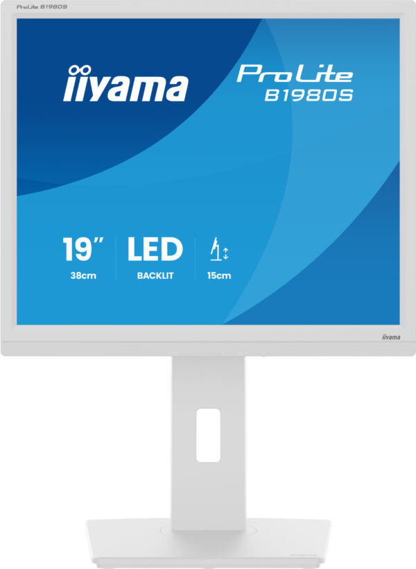 iiyama ProLite/B1980S-W1/19"/TN/1280x1024/75Hz/3ms/White/3R