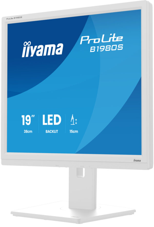 iiyama ProLite/B1980S-W1/19"/TN/1280x1024/75Hz/3ms/White/3R