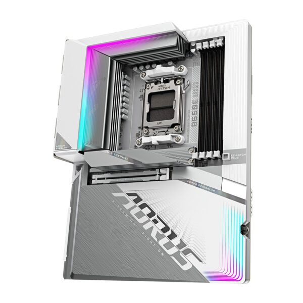B650E-AORUS-STEALTH-ICE-5- GIGABYTE B650E AORUS STEALTH ICE/AM5/ATX