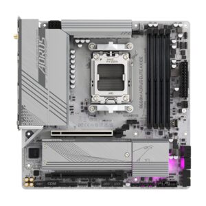 B650M-AORUS-ELITE-AX-ICE-02_s GIGABYTE B650M AORUS ELITE AX ICE/AM5/mATX