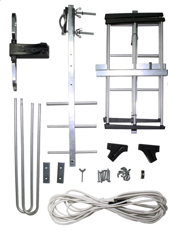 EVOLVEO Flexi 1, pasivní venkovní DAB+/DVB-T2 anténa, filtr LTE,4G,5G