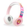 Bluetooth sluchátka Tlapková patrola růžová