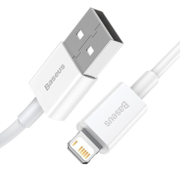 Baseus-Superior-USB-Lightning-cable-2-4A-2 Baseus Datový kabel Superior Series USB/Lightning 1m (2.4 A) bílá