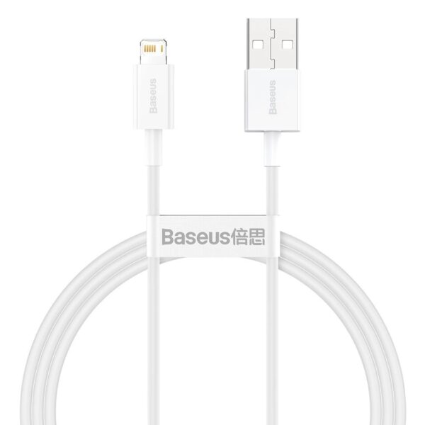 Baseus-Superior-USB-Lightning-cable-2-4A_s Baseus Datový kabel Superior Series USB/Lightning 1m (2.4 A) bílá