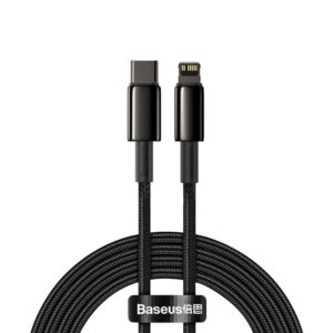Baseus-USB-Type-C-cable-Lightning-Fast-Charging-Po_s Baseus Datový kabel Tungsten Gold PD 20W 2m USB-C/Lightning černý