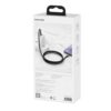 Baseus-USB-Type-C-cable-Lightning-Fast-Charging-Power-Delivery5 Baseus Datový kabel Tungsten Gold PD 20W 2m USB-C/Lightning černý