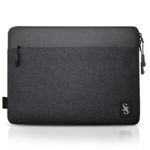 Black-01_Valence_s-3 Seine Scene Taška na notebook Seine Scene Valence sleeve 16" - černá