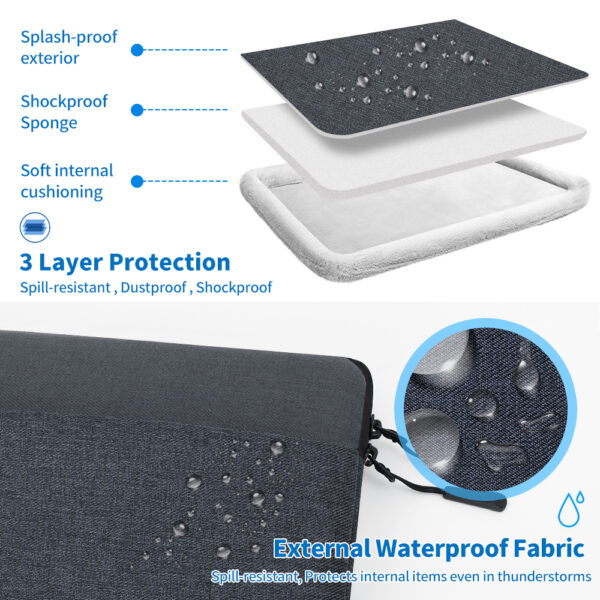 Seine Scene Taška na notebook Seine Scene Valence sleeve 16" - černá