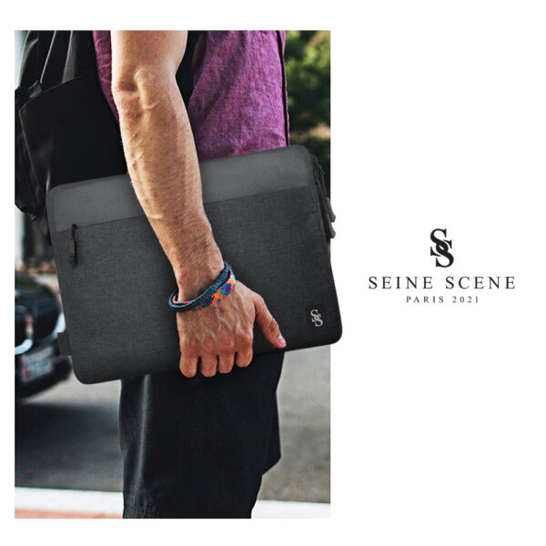 Black-08 Seine Scene Taška na notebook Seine Scene Valence 14'' - černá