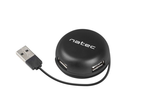 Natec BUMBLEBEE rozbočovač 3x USB 2.0 HUB černý