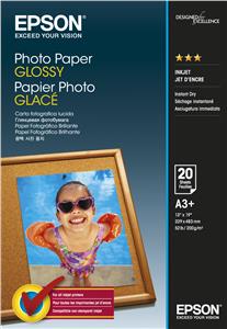 C13S042535_s EPSON Photo Paper Glossy A3+ 20 listů