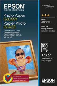 C13S042548_s EPSON Photo Paper Glossy 10x15cm 100 listů