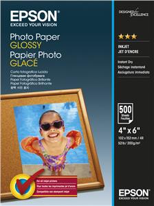 C13S042549_s EPSON Photo Paper Glossy 10x15cm 500 listů