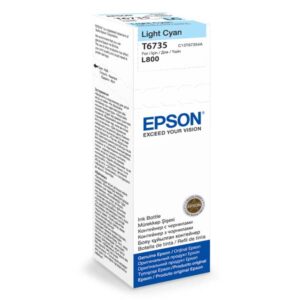 C13T67354A_s Epson T6735 Light Cyan ink 70ml pro L800