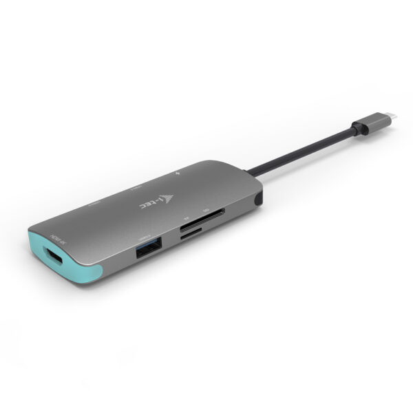 C31NANODOCKPD_01_s-1 i-tec USB-C Metal Nano Dock 4K HDMI, Power Delivery 100W