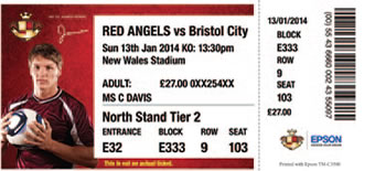 Premium Matte Ticket - Roll: 102mm x 50m