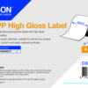 BOPP High Gloss Label Cont.R, 203mm x 68m