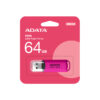 C64Pp ADATA C906/64GB/USB 2.0/USB-A/Růžová